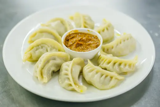 Homemade Jhol Momo (Veg or Chicken)